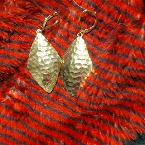 Pierced earrings goldtone